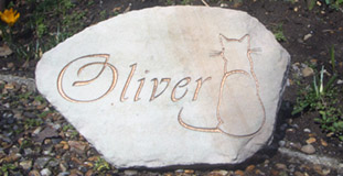 gravestone for cats